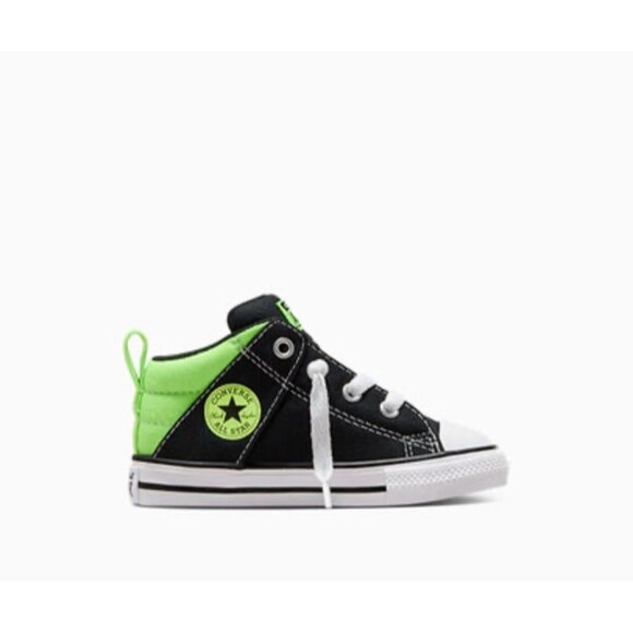 Black/Slime All Star by Converse 9T ~ NWT - Picture 1 of 7